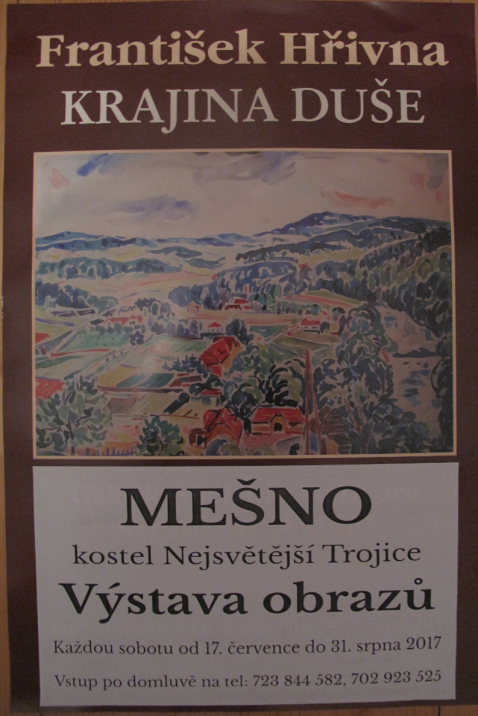 Výstava obrazů - František Hřivna